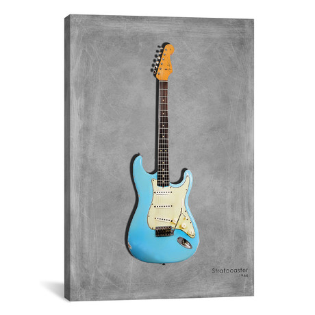 Fender Stratocaster '64 // Mark Rogan (12"W x 18"H x 0.75"D)