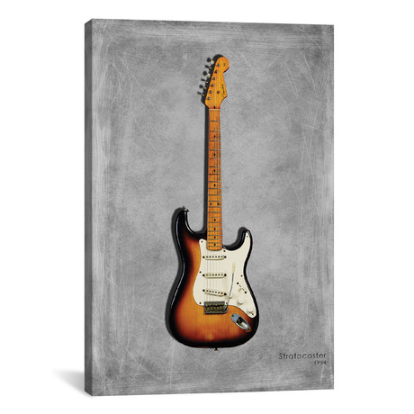 Fender Stratocaster '54 // Mark Rogan (12"W x 18"H x 0.75"D)