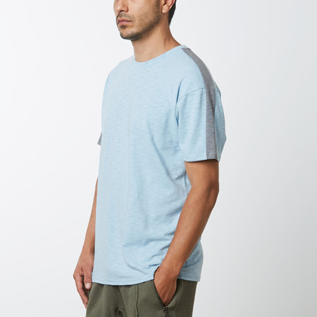 Stripe Tee // Blue (S)