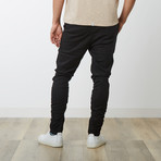 Pintuck Trouser // Black (S)