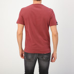 Memphis T-Shirt // Burgundy (XS)