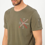 Combat Military T-Shirt // Green (XS)