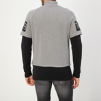 Super Sweet Sweatshirt // Light Gray, Black (XL)