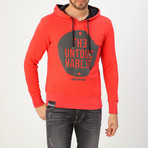 Logo Bot Sweatshirt // Sweet Red (M)