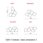 EzioCase // 2Ruote // 5 Modules