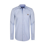 Jackson Button Down Shirt // Navy Blue (L)