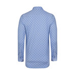 Foster Button Down Shirt // Blue (S)
