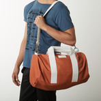 Basketball Duffle Bag // Orange