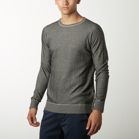 Reverse Birds Eye Sweater // Charcoal (S)