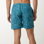 Marked Stripe Trunks // Blue (S)