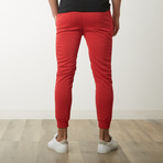 French Terry Joggers // Red (M)