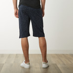 Lounge Heathered Shorts // Heather Navy (2XL)