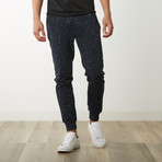 Lounge Heathered Joggers // Heather Navy (L)