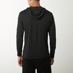 Heathered Hoodie // Vintage Black (L)