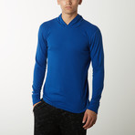 Thermal Hoodie // Royal Blue (M)