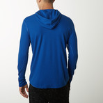 Thermal Hoodie // Royal Blue (M)