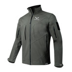 LEAF Astraes Mid Layer Jacket // Gray (S)