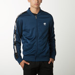 Active Fleece Full Zip Sweatshirt // Navy (L)