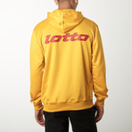 Active Fleece Pullover + Adjustable Hood // Yellow (S)