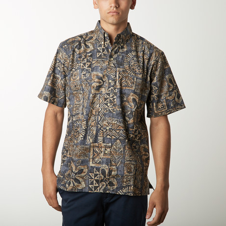 Ka'Apuni Button Front // Charcoal (S)