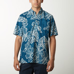 Mauna Monstera Pullover // Navy (S)