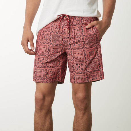 Orig Lahaina Rev El Wst Short // Red (S)