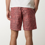 Orig Lahaina Rev El Wst Short // Red (2XL)