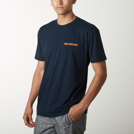 Sundown Spooner Tee // Navy (M)