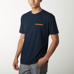 Sundown Spooner Tee // Navy (L)