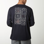 Bandana Lahaina L/S Tee // Navy (S)