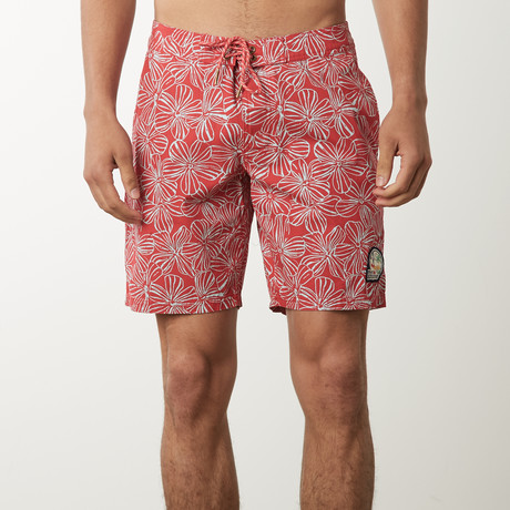 Mala Melia Boardshort // Cardinal (30)