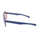 L186S Sunglasses // Blue Matte