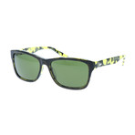 L683S Sunglasses // Green + Camouflage