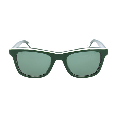 L781S Sunglasses // Green + White