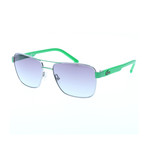 L3105S Sunglasses // Light Green + Green