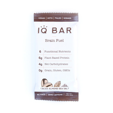 IQ Bar // Cacao Almond Sea Salt