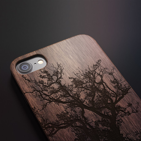 iPhone Case // Tree // Walnut (iPhone 8)