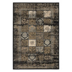 Shahrzad Versailles // Black Rug (5'3" x 7'7")