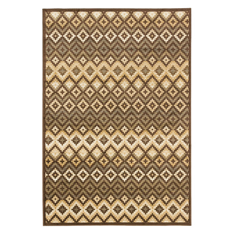 Athina // Beige + Dark Brown