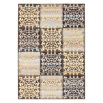 Crown // Dark Brown + Light Gold (3'11" x 5'3")