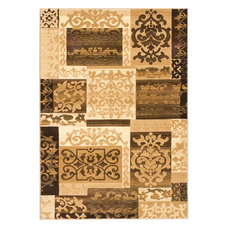 Crown // Cream + Ivory (3'11" x 5'3")