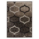 Frost Rug // Beige + Gray (3'11" x 5'3")