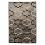 Frost Rug // Beige + Gray (3'11" x 5'3")