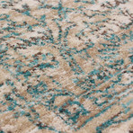 Stella // Cream + Turquoise