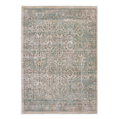 Stella // Cream + Turquoise