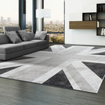 Union Jack // Dark Gray + Light Gray