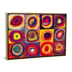 Squares with Concentric Circles // Wassily Kandinsky (18"W x 26"H x 0.75"D)