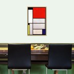 Tableau l 1921 // Piet Mondrian (26"W x 18"H x 0.75"D)