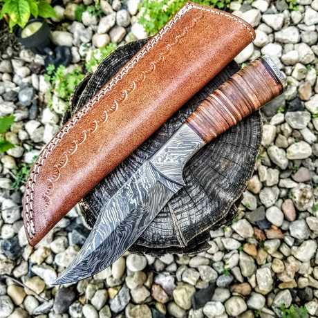 Stacked Leather Hunter