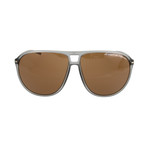 Men's P8635 Sunglasses // Transparent Gray
